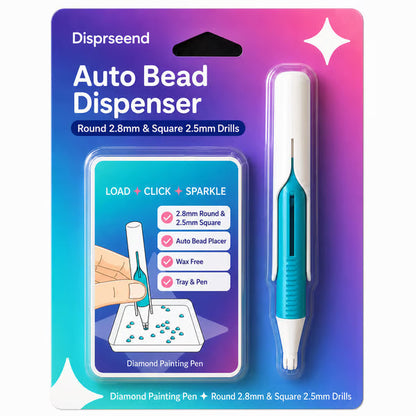 🔥 Dernier jour : 50 % de réduction ! 💎 Kit de stylo et plateau distributeur automatique de perles pour peinture diamant