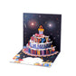 📢📢50%  DI SCONTO !! ⏰Biglietto di auguri di compleanno musicale pop-up 3D con luci e canzone🎵🎂