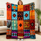 🎁🎄Saldi di Natale - 49% di Sconto🐔 Coperta in Flanella Vintage con Motivo Gallina