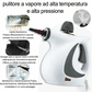 💨 50% DI SCONTO! 🧼 Pulitore a Vapore Portatile 1050W – Pressurizzato, Multi-Superficie & 12 Accessori per una Pulizia Profonda ✨