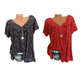 📢📢Sconto del 50%! ⏰T-shirt Estiva a Manica Corta con Stampa alla Moda