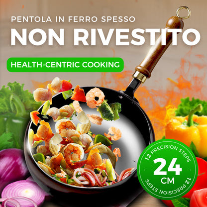 🍳Vente flash🔥Poêle antiadhésive ultra-légère, senza rivestimento, in fonte épaisse (🔥60% di riduzione)