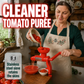 ❄️Sconto estivo del 50%!🍅Passaverdure e passfrutta manuale con filtro in acciaio inossidabile – Per puree, salse, passata, alimenti per bambini e compote di frutta