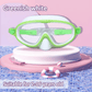 🔥OFFERTA LIMITATA: 50% DI SCONTO!!🏆Il numero 1 nelle vendite🏊‍♀️Occhialini da nuoto per bambini con montatura larga, impermeabili e antiappannamento in HD