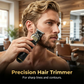 OFFERTA A TEMPO LIMITATO: 50% DI SCONTO! 🏆 Kit da toelettatura 3 in 1 per uomo – capelli e barba