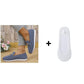 Mocassini casual da donna in rete con fibbia in metallo