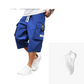 ⏳ULTIMO GIORNO DI SALDI: 50% DI SCONTO!!📢Pantaloni cargo capri casual da uomo con coulisse