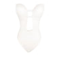 Body modellante senza cuciture con reggiseno integrato e schiena scoperta
