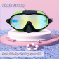 🔥OFFERTA LIMITATA: 50% DI SCONTO!!🏆Il numero 1 nelle vendite🏊‍♀️Occhialini da nuoto per bambini con montatura larga, impermeabili e antiappannamento in HD