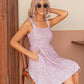 ⏰Hot Sale 70% Off💃Women's Summer Square Neck A-Line Mini Dress with Pockets