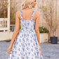 ⏰Hot Sale 70% Off💃Women's Summer Square Neck A-Line Mini Dress with Pockets