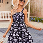 ⏰Hot Sale 70% Off💃Women's Summer Square Neck A-Line Mini Dress with Pockets