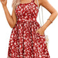 ⏰Hot Sale 70% Off💃Women's Summer Square Neck A-Line Mini Dress with Pockets