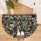 💖Zerbino semicircolare in stile boho - Tappeto antiscivolo morbido