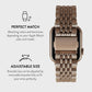 ❄️Zomerfresh 50% Korting!✨Roestvrijstalen Schakelband voor Apple Watch – Elegante Metalen Horlogeband met Veilige Druksluiting