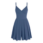 Tutina da donna con scollo a V e spalline sottili