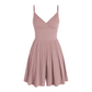 Tutina da donna con scollo a V e spalline sottili