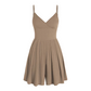 Tutina da donna con scollo a V e spalline sottili