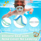 🔥OFFERTA LIMITATA: 50% DI SCONTO!!🏆Il numero 1 nelle vendite🏊‍♀️Occhialini da nuoto per bambini con montatura larga, impermeabili e antiappannamento in HD