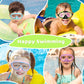 🔥OFFERTA LIMITATA: 50% DI SCONTO!!🏆Il numero 1 nelle vendite🏊‍♀️Occhialini da nuoto per bambini con montatura larga, impermeabili e antiappannamento in HD