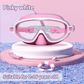 🔥OFFERTA LIMITATA: 50% DI SCONTO!!🏆Il numero 1 nelle vendite🏊‍♀️Occhialini da nuoto per bambini con montatura larga, impermeabili e antiappannamento in HD