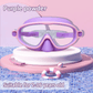 🔥OFFERTA LIMITATA: 50% DI SCONTO!!🏆Il numero 1 nelle vendite🏊‍♀️Occhialini da nuoto per bambini con montatura larga, impermeabili e antiappannamento in HD