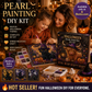 🔥OFFERTA SPECIALE 50% DI SCONTO🎃Kit fai da te per dipingere perle sintetiche a tema Halloween