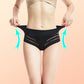 Leonisa High Waisted Invisible Tummy Control Shapewear for Women - Stripe Undetectable Lace Ladies Underwear Panties Flat Leg