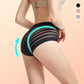Leonisa High Waisted Invisible Tummy Control Shapewear for Women - Stripe Undetectable Lace Ladies Underwear Panties Flat Leg