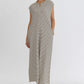 Women's Striped Casual Jumpsuit