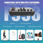 🔥🔥Scheda audio live F998 con mixer integrato, interfaccia audio per podcast con effetti da mixer DJ, voice changer con effetti sonori per karaoke, streaming live, registrazione e gaming.