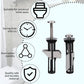 🔥 Acquista 1 e Ricevi 1 Gratis 🔥 Kit Bulloni di Fissaggio per Sedile WC Uso Intensivo – Acciaio Inox, Installazione Facile, Misura Universale 🚰