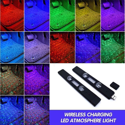 🔥Sconto del 50%🔥Luce ambientale LED con ricarica wireless