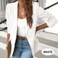 🎁OFFRE LIMITÉE : 49 % DE RÉDUCTION💕Veste unie élégante et souple, avec boutons et ouverture sur le devant