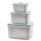🍱 Contenitore 2 in 1 Drenante e Serbafreschezza ❄️✨ - Doppia Chiusura Ermetica | -20°C a 120°C | Trasparente | Impilabile | 6 Misure | Set 3/4/5 Pezzi | 50% DI SCONTO
