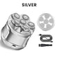 Set rasoio impermeabile per testa 6