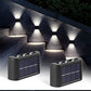 Lampada da parete a energia solare su e giù