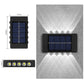 Lampada da parete a energia solare su e giù