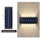 Lampada da parete a energia solare su e giù
