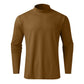 🔥Sconto del 50%🔥T-shirt a maniche lunghe slim fit a collo alto da uomo