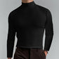 🔥Sconto del 50%🔥T-shirt a maniche lunghe slim fit a collo alto da uomo