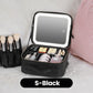 Borsa Trucchi Portatile con Specchio LED Integrato
