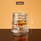 Bicchiere da whisky girevole a 360°