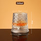 Bicchiere da whisky girevole a 360°