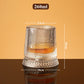 Bicchiere da whisky girevole a 360°