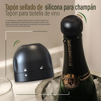 🥂✨ Guarnizione in silicone per vino e champagne – Sigilla, conserva e mantiene la freschezza! 🔒🍾