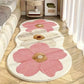 🌸Tappeto Floreale Irregolare Ultra Morbido!🧡Comfort Lussuoso & Look Giocoso per Camera da Letto o Soggiorno! 🛋️