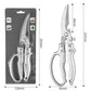 Forbici da cucina professionali multifunzione per pollame – ultra affilate, 6 in 1, qualità industriale