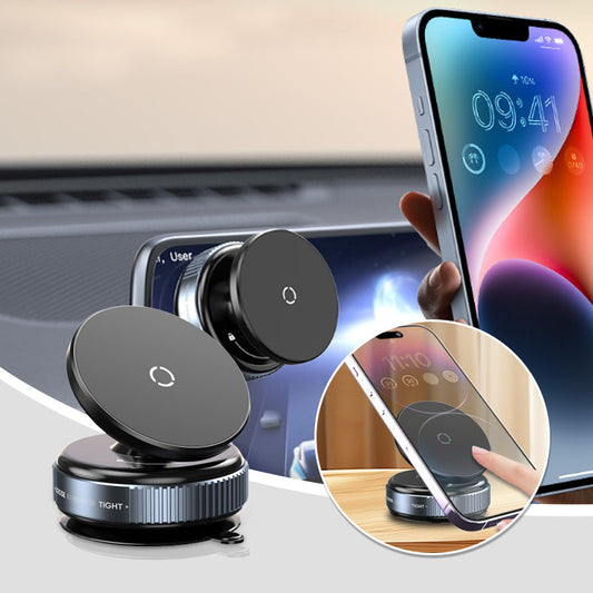 📢📢50% di sconto! Supporto Magnetico con Ventosa 360° – Ultra Stabile in Auto, Senza Residui & Multifunzione! 📱🚗