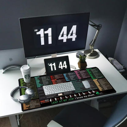 ⌨️🎨Tappetino da scrivania antiscivolo e resistente alle macchie per ufficio🧵🧶